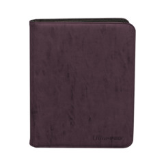 Ultra Pro - 9-Pocket Premium PRO-Binder Zippered Suede Collection - Amethyst