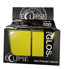Eclipse Gloss Lemon Yellow Sleeves 100ct