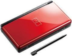 Red Crimson & Black Nintendo DS Lite