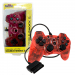 Double-Shock 2 Compatible with PS2 Red