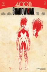 4001 AD Shadowman #1 Cover C 1:10 Variant Char Dsn Lee