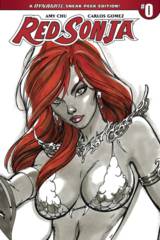 Red Sonja #0 Cover C 1:100 Campbell Sneak Peek Variant