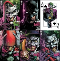 Batman Three Jokers #1 (Of 3) 5 Issue Standard & Premium Cover Set