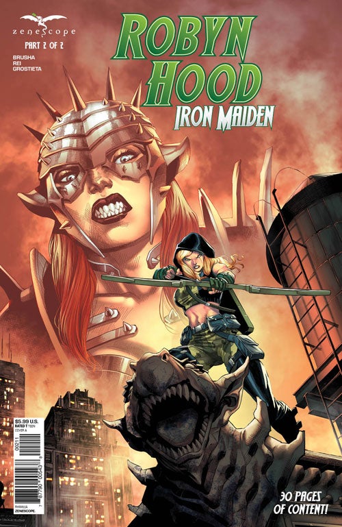Robyn Hood Iron Maiden #2 Cover A Martin Coccolo