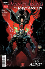 GFT Van Helsing Vs Frankenstein #3 (Of 5) Cover D Kivela