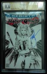 Harley Quinn #1 Most Good Exclusive EBAS INKED Variant SIGNED CGC 9.6