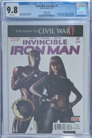 LGY #361 1st Print Marvel Comics NM Iron Man #7
