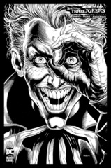 Batman Three Jokers #3 (Of 3) 1:100 Jason Fabok B/W Variant