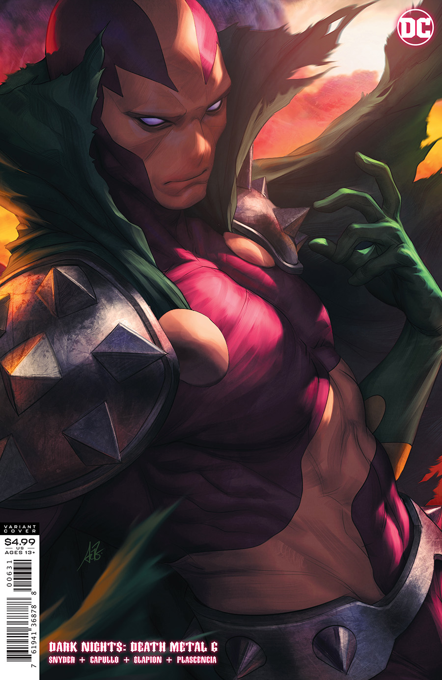 Dark Nights Death Metal #6 (Of 7) Cover C Artgerm Mister Miracle Variant