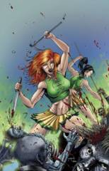 Zombies Vs Cheerleaders 2015 St Pattys Day #1 Cover D Metcalf