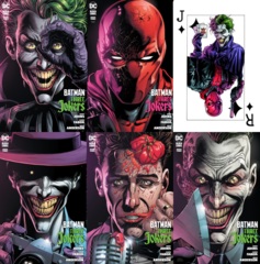 Batman Three Jokers #3 (Of 3) 5 Issue Standard & Premium Cover Set