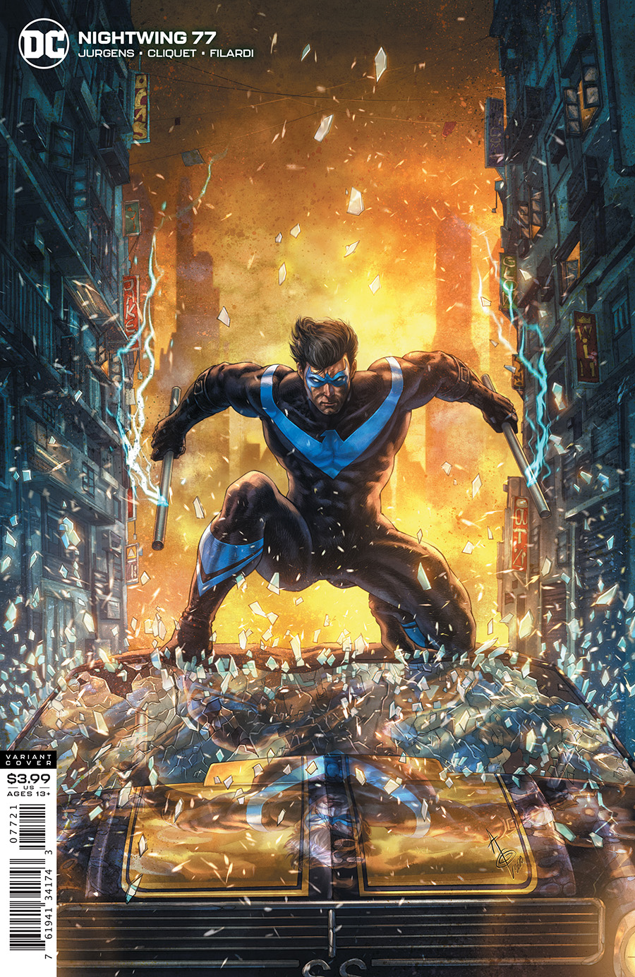 Nightwing Vol 4 #77 Cover B Alan Quah Variant