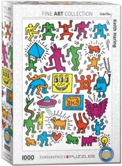 Collage by Kieth Haring - 1000pc puzzle