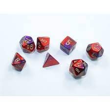 CHX20626 7-set Cube Mini Gemini Purple/Red w/Gold