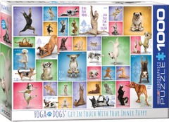 Yoga Dogs - 1000pc puzzle