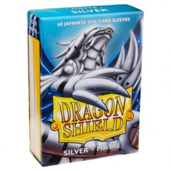ATM11108 Dragon Shield Sleeves: Japanese Silver Matte