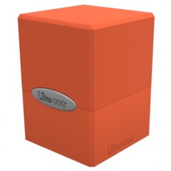 Ultra Pro Deck Box Satin Cube Pumpkin Orange