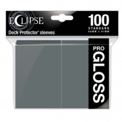 ULP15611 Ultra Pro Sleeves: Eclipse Pro Gloss: Smoke Grey