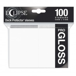 ULP15600 Ultra Pro Sleeves: Eclipse Pro Gloss: Arctic White