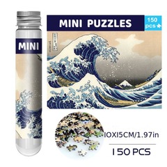 Mini Puzzle Tube - Great Wave 150pc puzzle