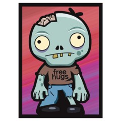 LGNMAT073 Legion Sleeves: Zombie Hugs