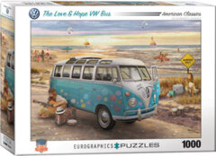 The Love & Hope VW Bus - 1000 pc puzzle