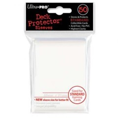 ULP82668 Ultra Pro Sleeves: Gloss White