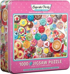 Cupcake Party Tin - 1000pc puzzle
