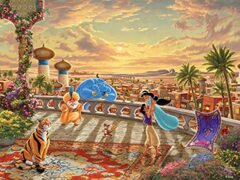 Thomas Kinkade Disney Aladdin - 750pc puzzle
