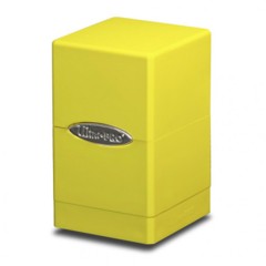 Ultra Pro Satin Tower Deck Box: Bright Yellow