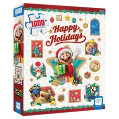 Super Mario Happy Holiday - 1000pc puzzle