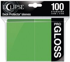 ULP15606 Ultra Pro Sleeves: Eclipse Pro Gloss: Lime Green