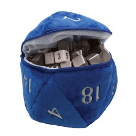 Ultra Pro Plush D20 Dice Bag Blue