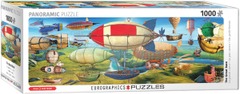 The Great Race Panoramic - 1000pc puzzle