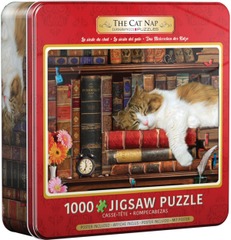 Cat Nap Tin - 1000pc puzzle