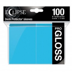 ULP15603 Ultra Pro Sleeves: Eclipse Pro Gloss: Sky Blue