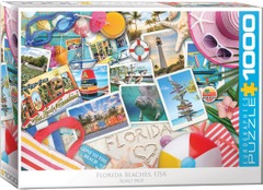 Florida Beaches USA - Road Trip - 1000pc puzzle