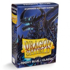 ATM10642 Dragon Shield Sleeves: Japanese Night Blue Classic