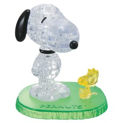 3D Crystal Puzzle: Snoopy & Woodstock