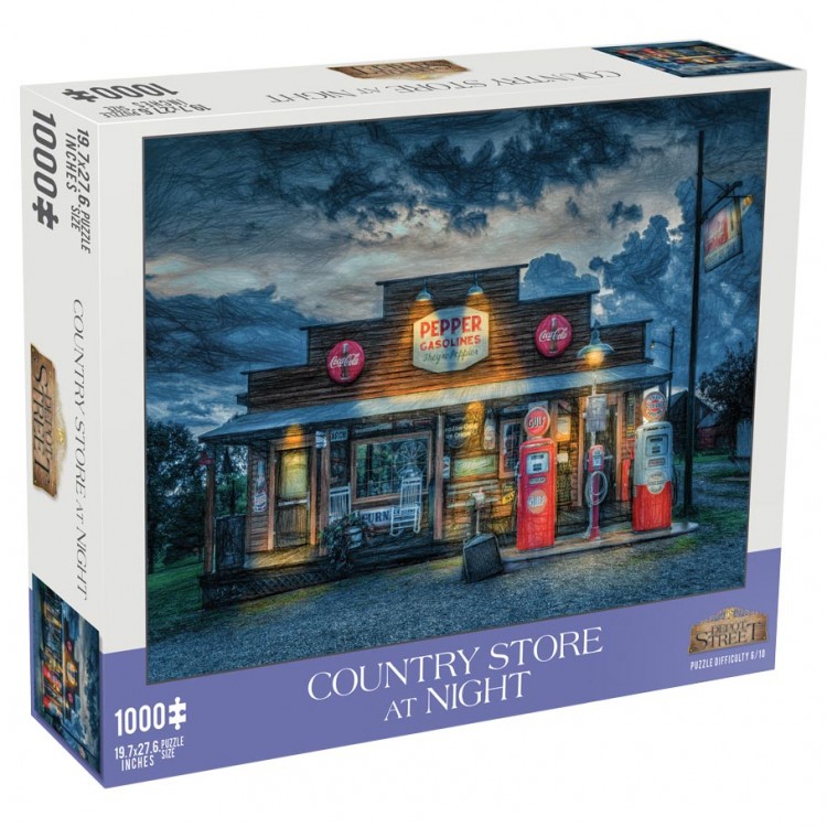 Country Store At Night 1000pc puzzle