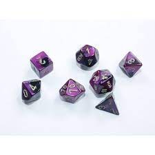 CHX20640 7-set Cube Mini Gemini Black/Purple w/Gold