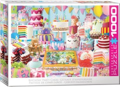 Birthday Party Cakes - 1000pc puzzle