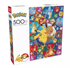 Pokemon Pikachu & Eevee - 500pc puzzle