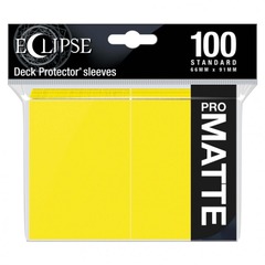 Ultra Pro Sleeves: Eclipse: Matte Lemon Yellow 15620