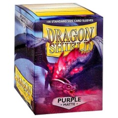 ATM11009 Dragon Shield Sleeves: Matte Purple