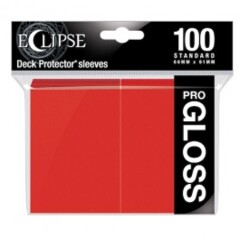 ULP15604 Ultra Pro Sleeves: Eclipse Pro Gloss: Apple Red