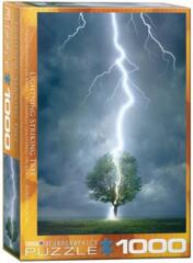 Lightning Striking Tree - 1000pc puzzle