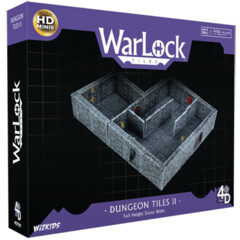 Warlock Tiles: Dungeon Tiles II - Full Height Stone Walls