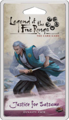 Legend Of The Five Rings: The Card Game - Justice For Satsume Dynasty Pack