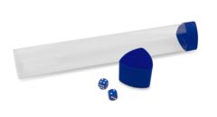BCW Playmat Tube - Blue Clear